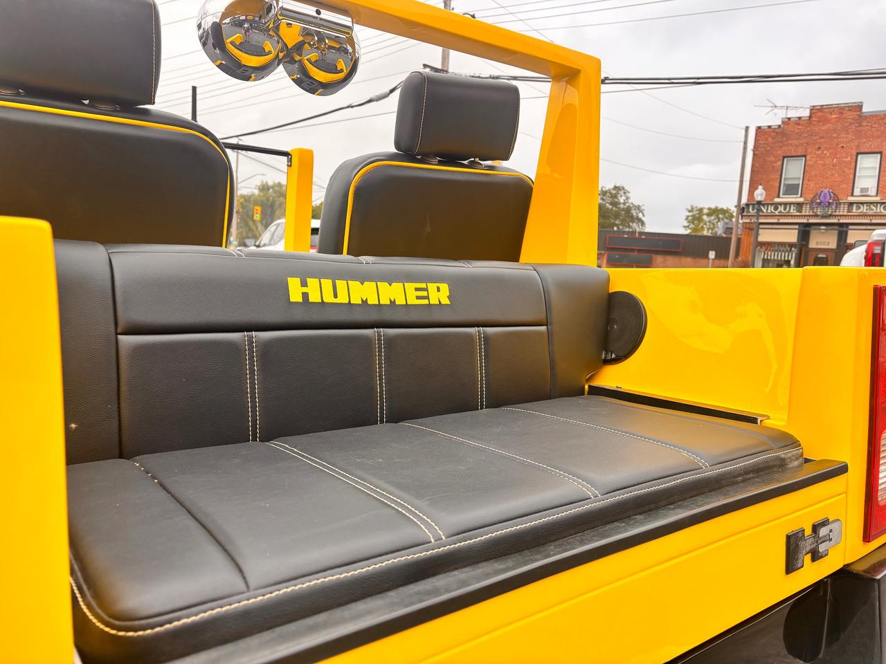 2007 Hummer H3 YELLOW, HUMMER GOLF CART! Photo