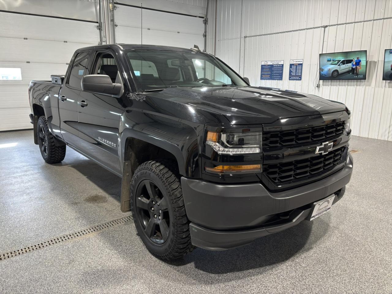 Used 2018 Chevrolet Silverado 1500 Work Truck Double Cab 4WD for sale in Brandon, MB