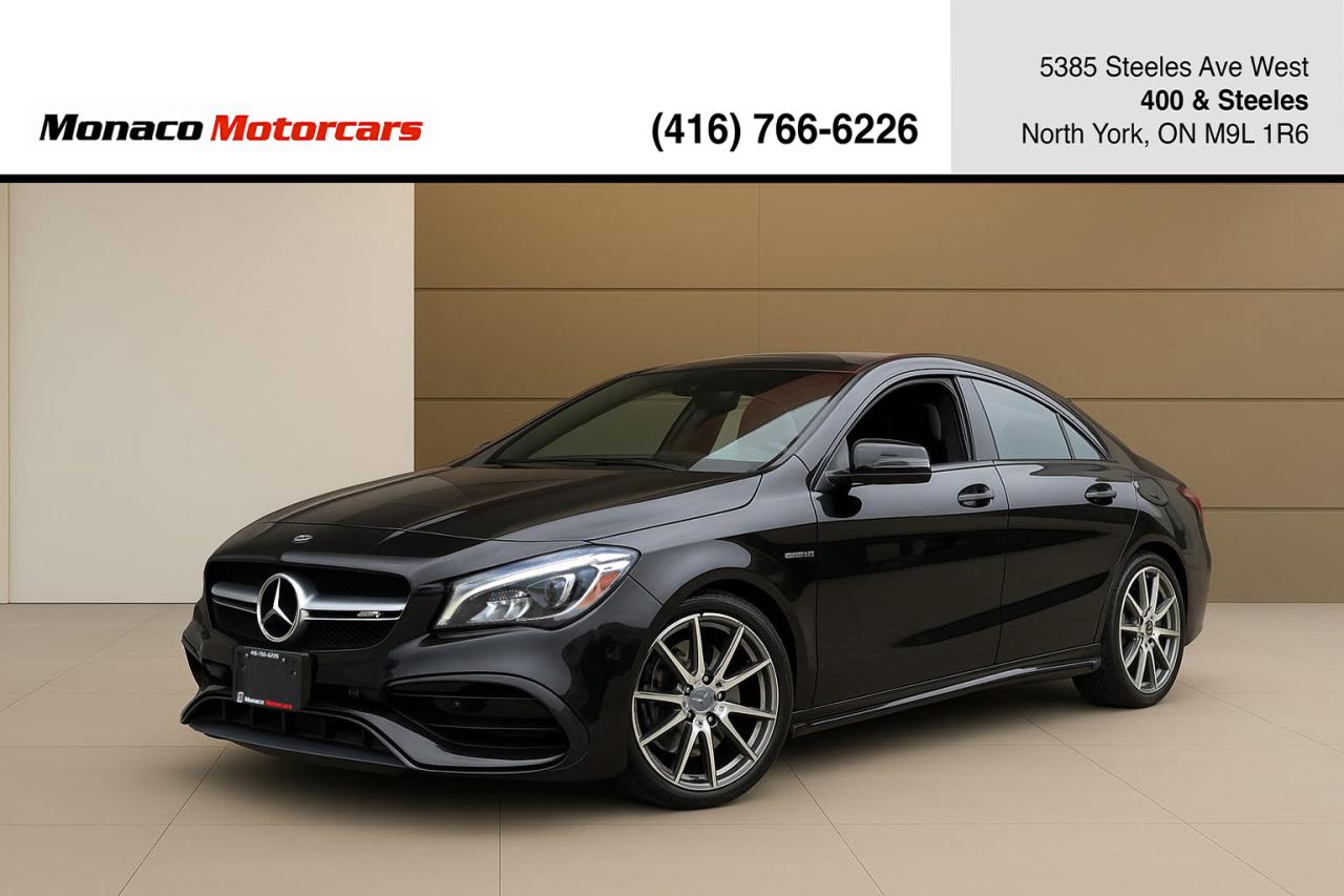 Used 2018 Mercedes-Benz CLA-Class CLA45 AMG - SUNROOF|NAVI|CAMERA|BLINDSPOT for sale in North York, ON