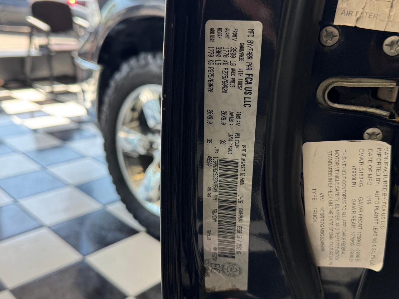 2016 RAM 1500 4x4 Outdoorsman DIESEL+New Brakes+Camera+A/C! - Photo #40