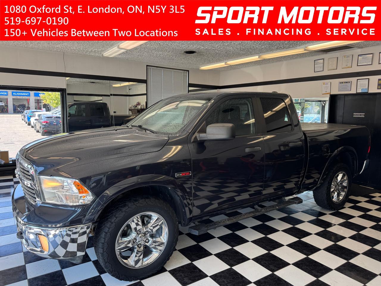 2016 RAM 1500 4x4 Outdoorsman DIESEL+New Brakes+Camera+A/C!
