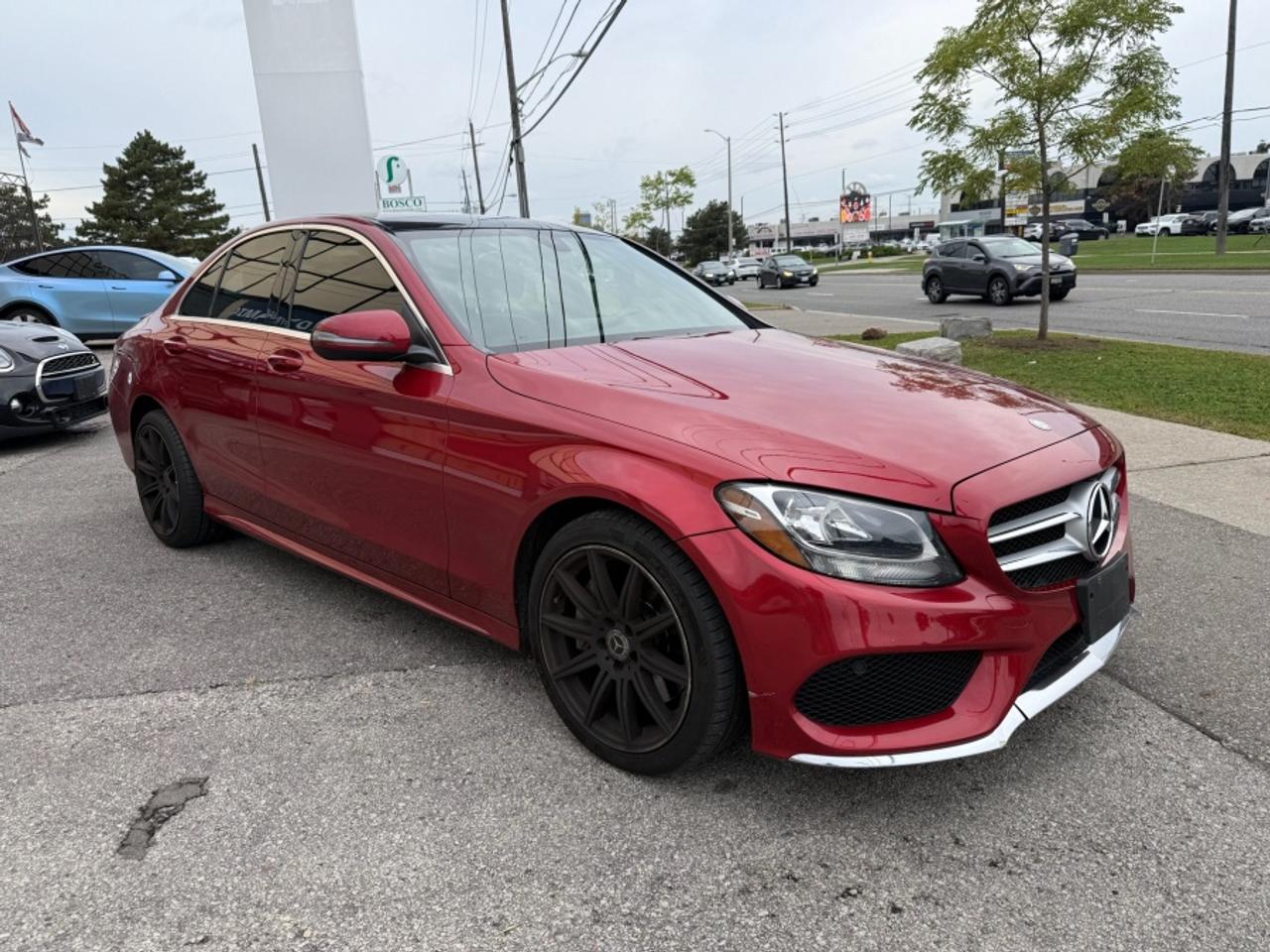 2017 Mercedes-Benz C-Class C 300 4MATIC/ LOW MILEAGE/ SUNROOF/ NAVIGATION/ BL - Photo #3