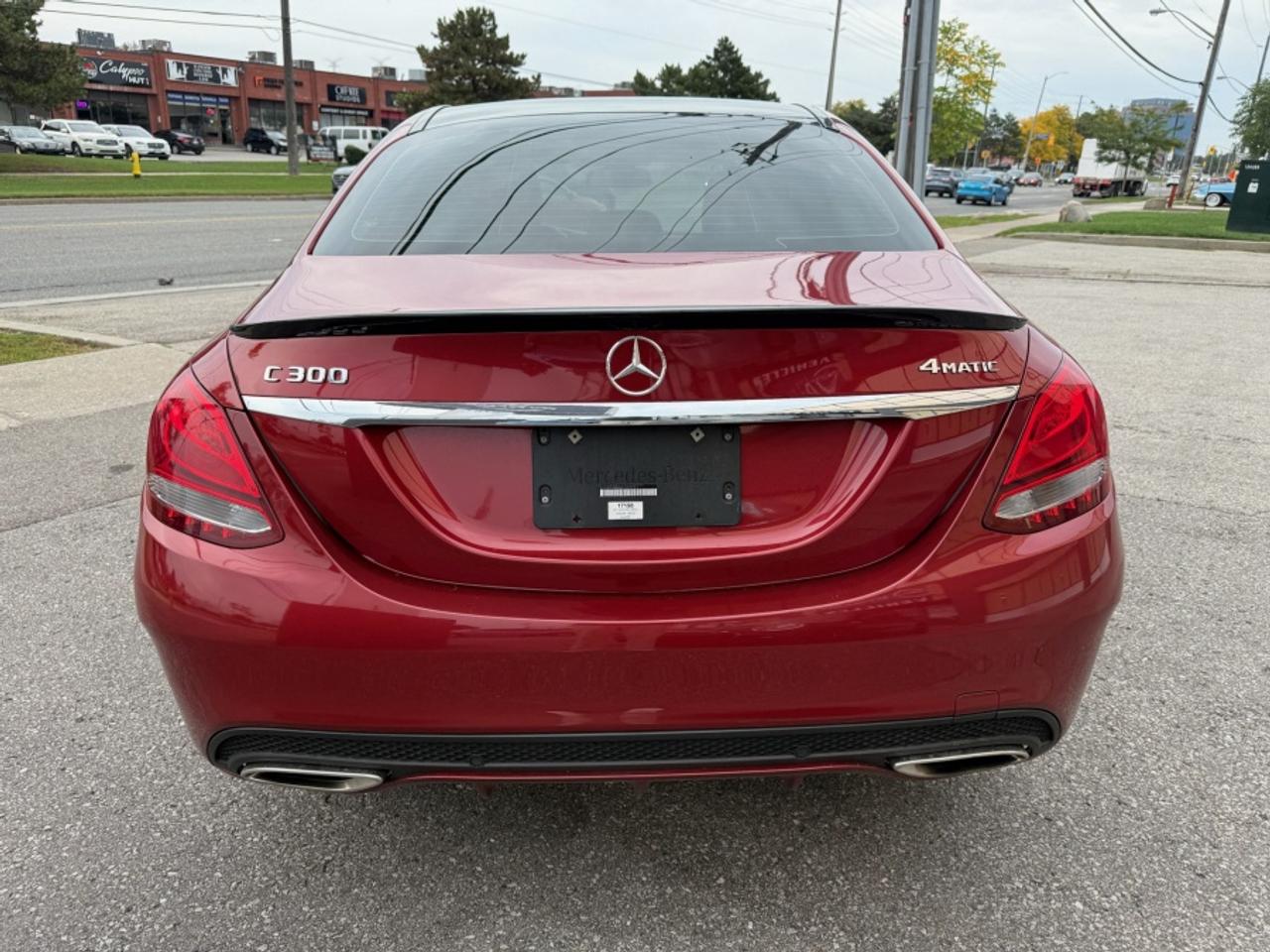 2017 Mercedes-Benz C-Class C 300 4MATIC/ LOW MILEAGE/ SUNROOF/ NAVIGATION/ BL - Photo #7
