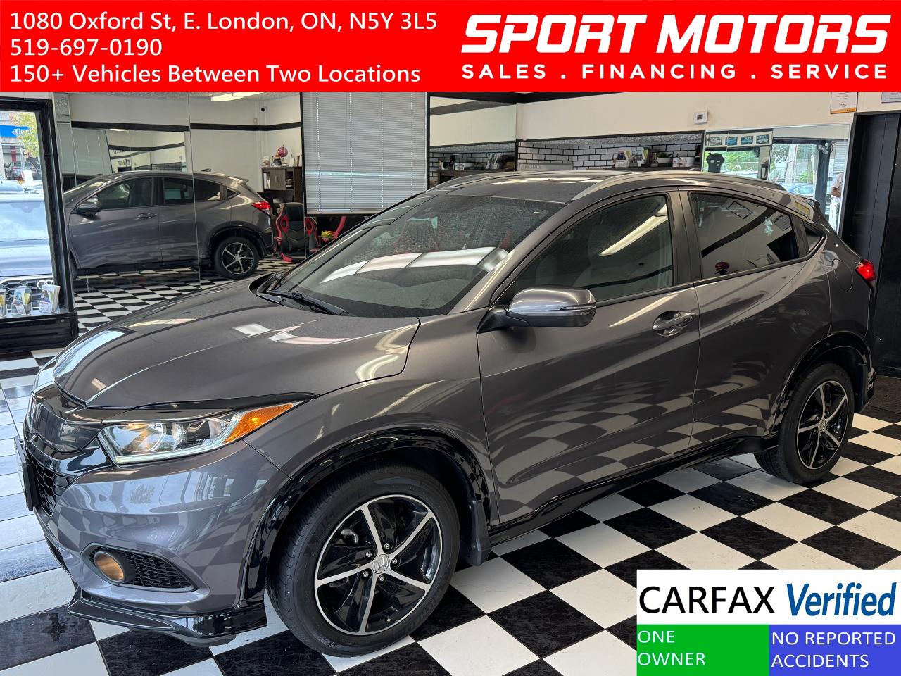 2019 Honda HR-V Sport AWD+ApplePlay+Remote Start+ACCIDENT FREE