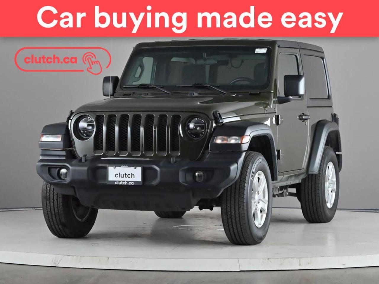 Used 2021 Jeep Wrangler Sport S 4x4 w/ Bluetooth, Cruise Control, Rearview Cam for sale in Toronto, ON