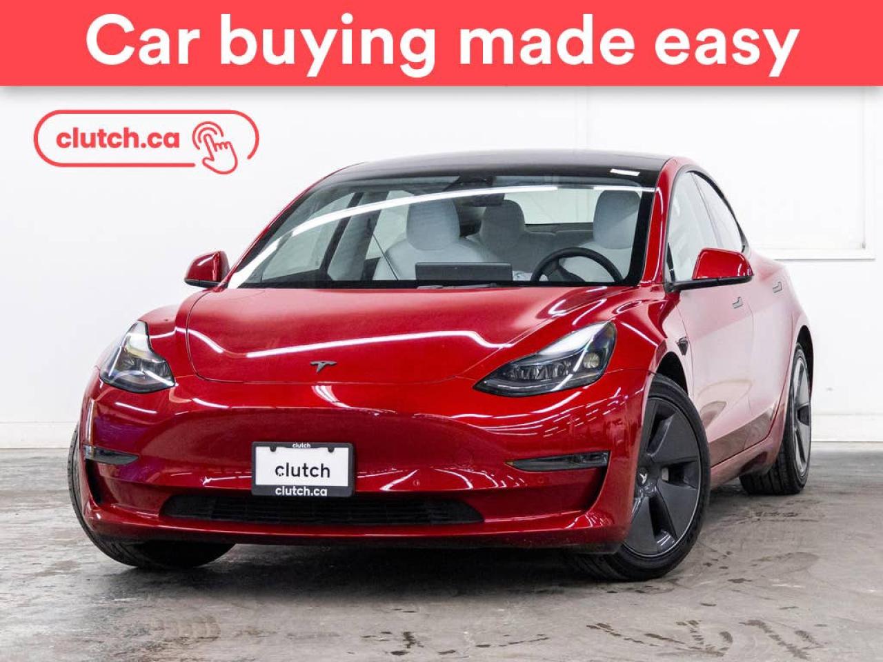Used 2021 Tesla Model 3 Standard Range w/ Nav, Heated Steering Wheel, Heated Front Seats for sale in Toronto, ON