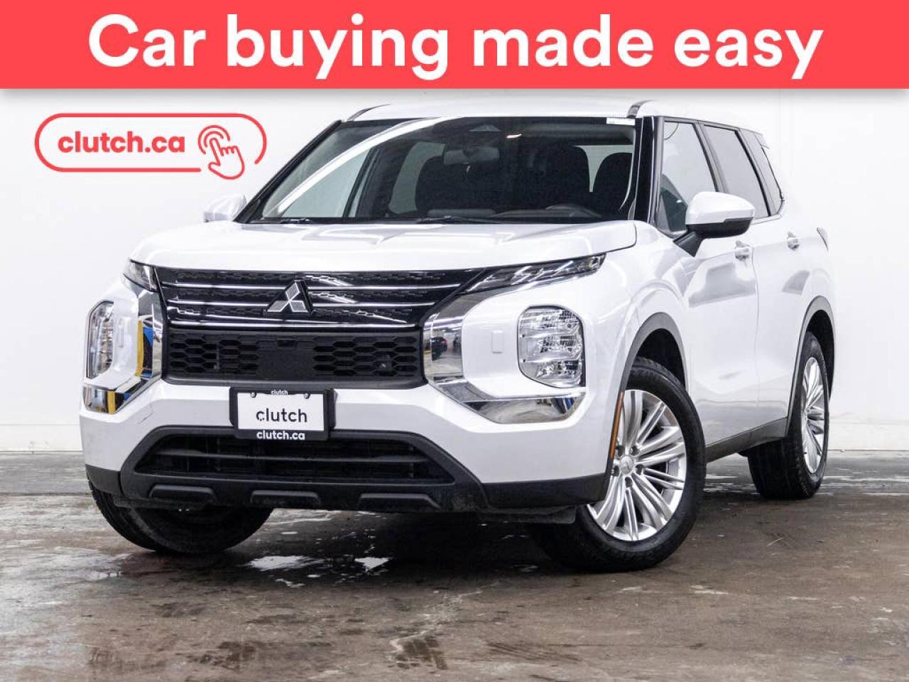 Used 2022 Mitsubishi Outlander ES S-AWC w/ Apple CarPlay & Android Auto, Heated Front Seats, Rearview Cam for sale in Toronto, ON