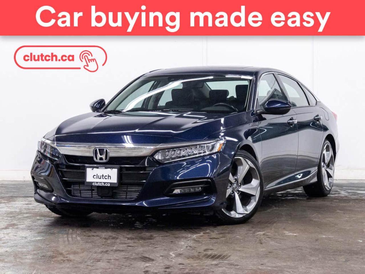 Used 2018 Honda Accord Touring w/ Apple CarPlay & Android Auto, Nav, Power Moonroof for sale in Toronto, ON