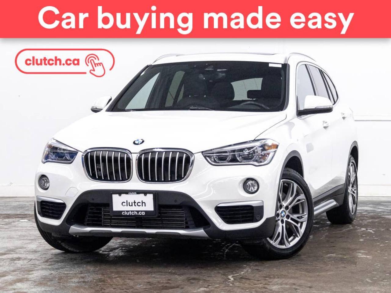 Used 2019 BMW X1 xDrive28i AWD w/ Apple CarPlay, Panoramic Moonroof, Heated Steering Wheel for sale in Toronto, ON
