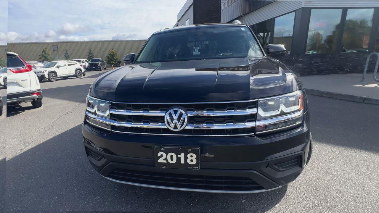 2018 Volkswagen Atlas 2.0 TSI Trendline FWD, 7 PASSENGER, SIRIUS XM, REAR A/C, CRUISE CONTROL, BACK UP CAM!! Photo2
