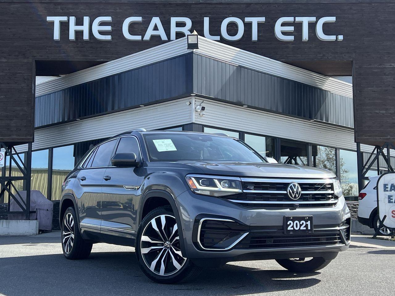 Used 2021 Volkswagen Atlas Cross Sport 2.0 TSI Execline AWD, MOONROOF, LEATHER SEATS, SIRIUS XM, NAV, POWER LIFTGATE, BACK UP CAM!! for sale in Sudbury, ON