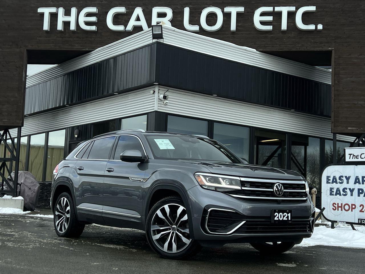 2021 Volkswagen Atlas Cross Sport 2.0 TSI Execline AWD, MOONROOF, LEATHER SEATS, SIRIUS XM, NAV, POWER LIFTGATE, BACK UP CAM!! Photo0