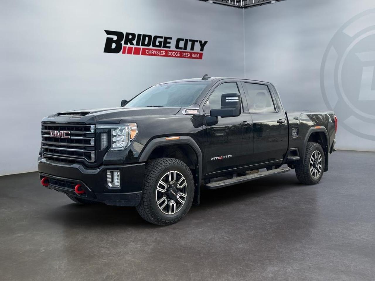 Used 2023 GMC Sierra 3500 HD 6.6L Duramax Diesel - AT4 Edition - Leather - Side Steps - Navigation - Box Liner - Clean HD! for sale in Lethbridge, AB