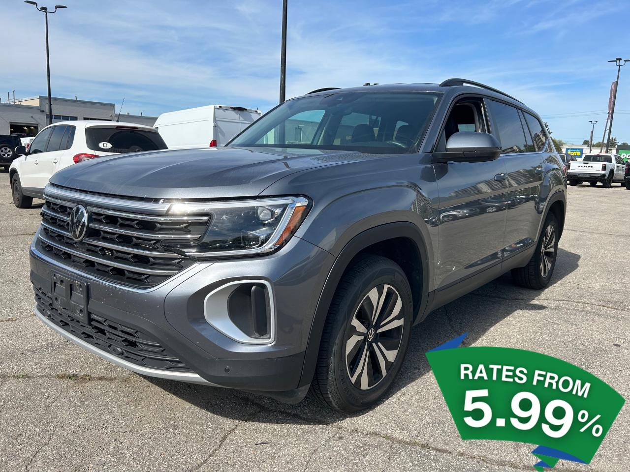 Used 2024 Volkswagen Atlas 2.0 TSI Comfortline No Accidents | AWD | Retired Daily Rental for sale in Kitchener, ON