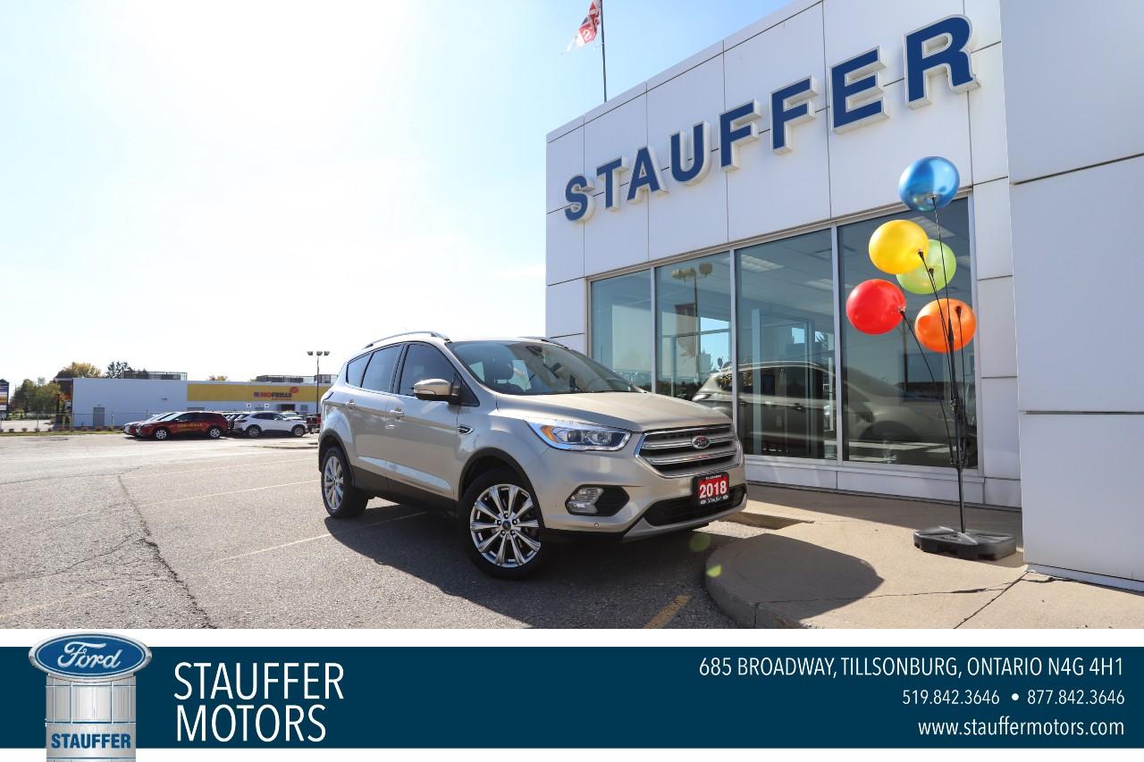 Used 2018 Ford Escape Titanium 4WD for sale in Tillsonburg, ON