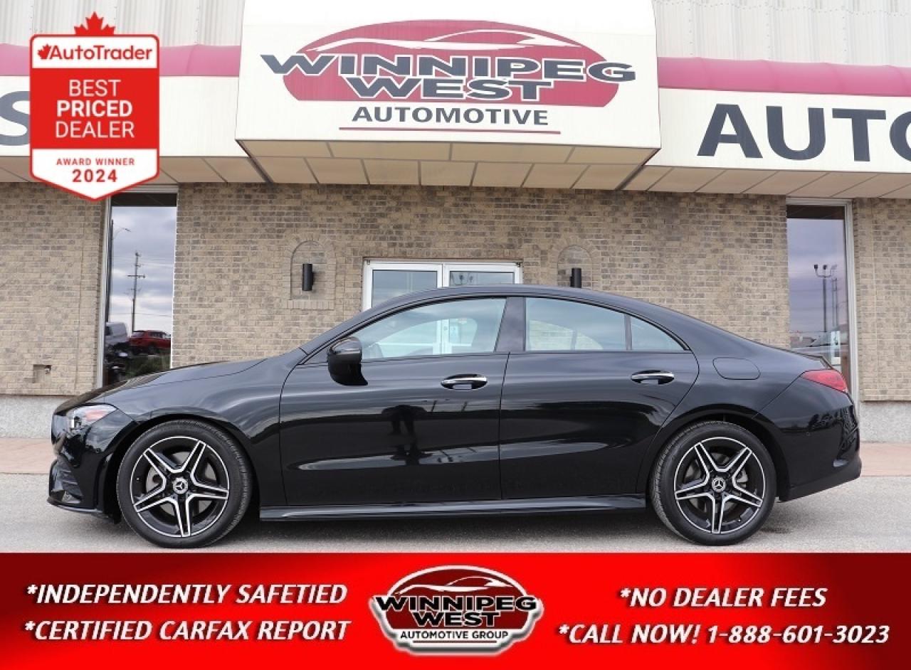 Used 2023 Mercedes-Benz CLA-Class CLA 250 4MATIC AMG & NIGHT PACKAGES ONLY 14,000KMS for sale in Headingley, MB