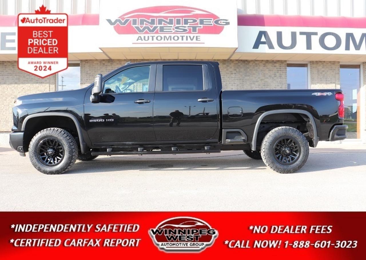 Used 2024 Chevrolet Silverado 2500 HD 4WD CREW, BLACK BEAUTY, FIFTH WHEEL PREP & MORE! for sale in Headingley, MB