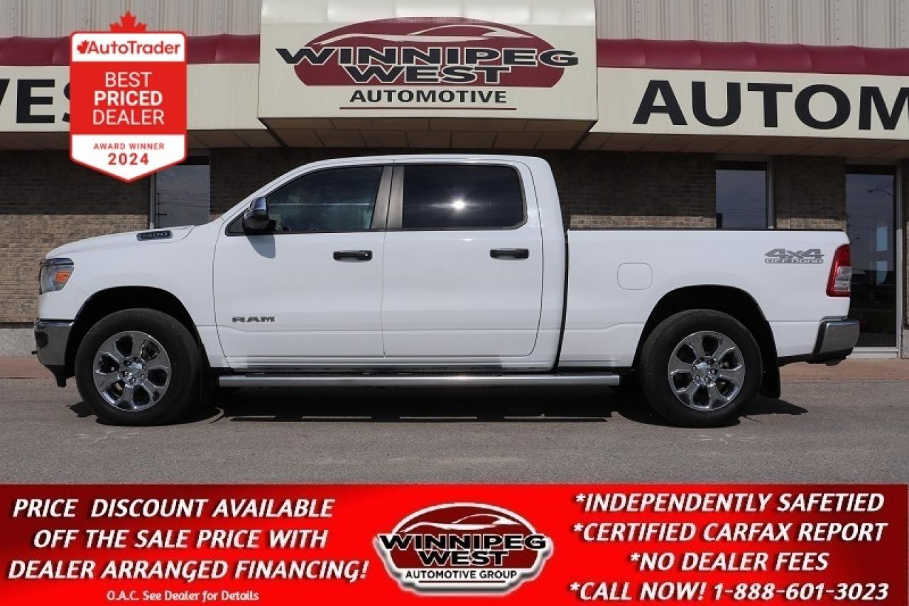 Used 2023 Dodge Ram 1500 BIG HORN LOADED 12-INCH SCREEN HTD BUCKETS/CONSOLE for sale in Headingley, MB