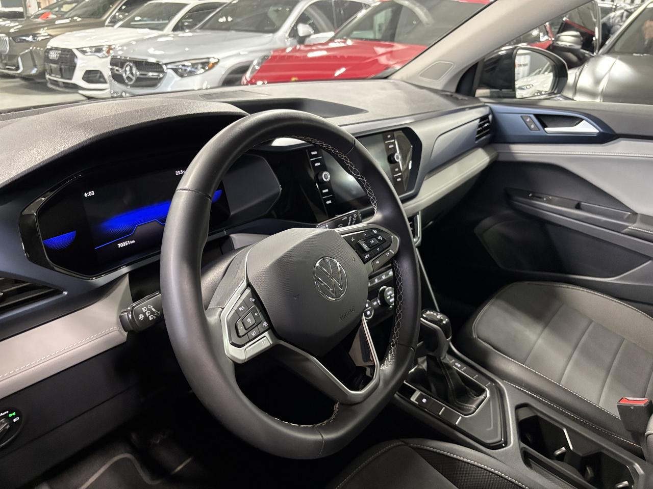 2024 Volkswagen Taos Comfortline|PANOROOF|LEATHER|CARPLAY|BACKUPCAM|+++ - Photo #14