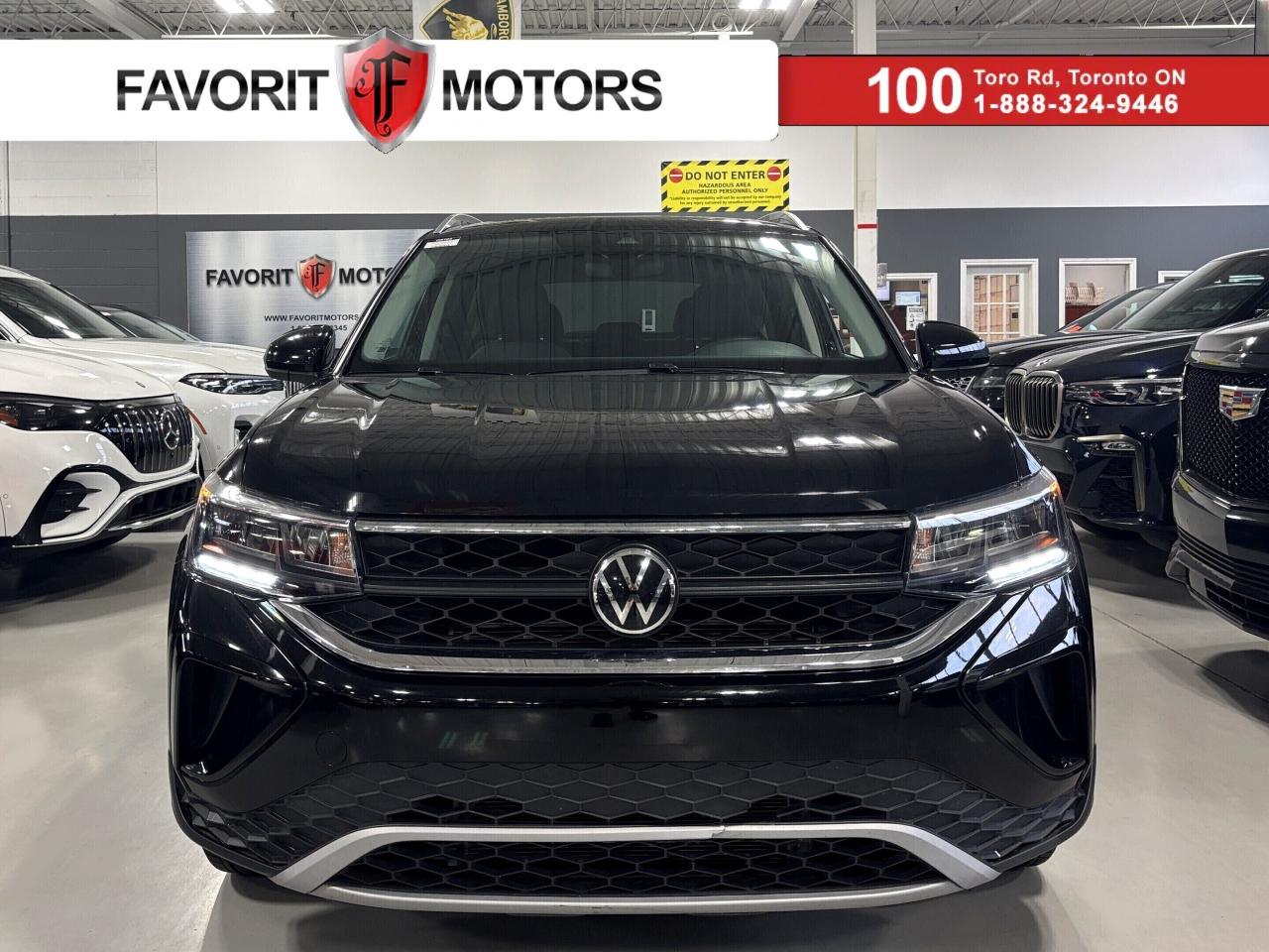 Used 2024 Volkswagen Taos Comfortline|PANOROOF|LEATHER|CARPLAY|BACKUPCAM|+++ for sale in North York, ON
