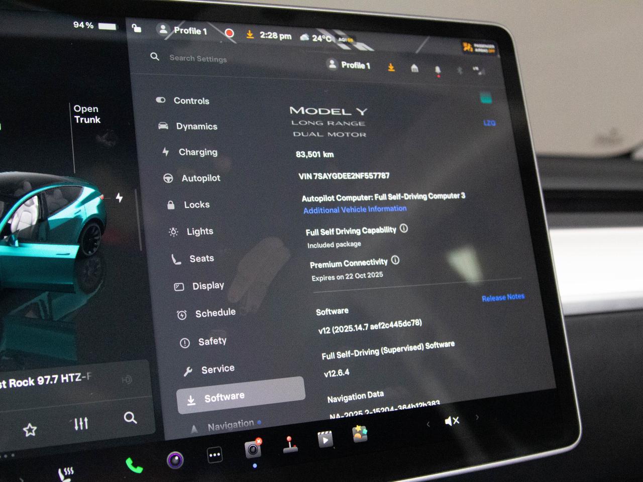2022 Tesla Model Y LONG RANGE | FSD AUTOPILOT | 360 VIEW | 20"RIM Photo