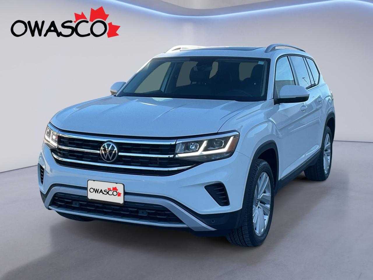 Used 2021 Volkswagen Atlas 3.6L Highline! Leather! Sunroof! Rims! for sale in Whitby, ON