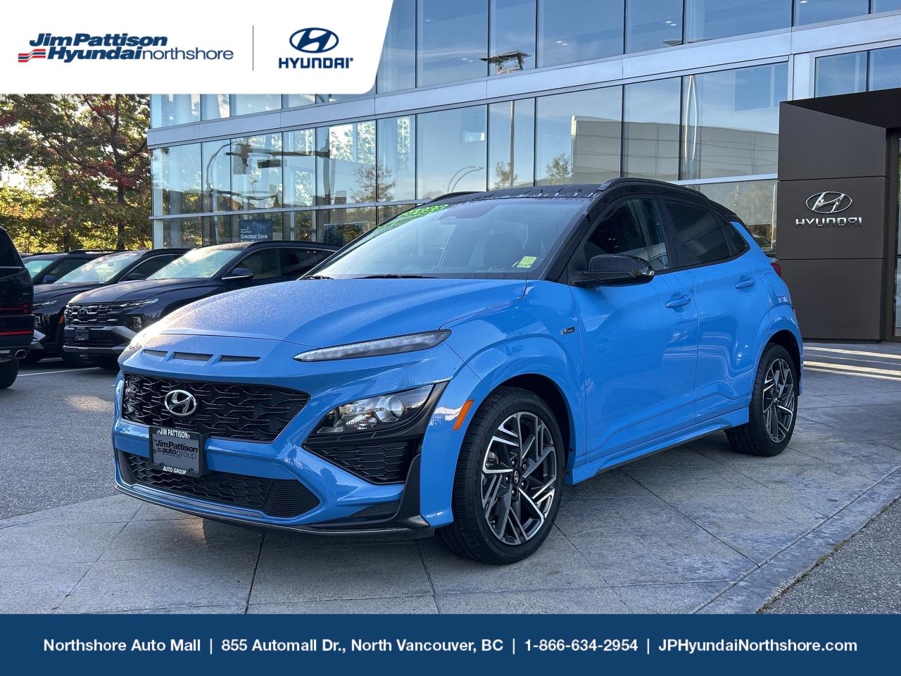 Used 2022 Hyundai KONA N-Line - Low kms! Mint condition! for sale in North Vancouver, BC