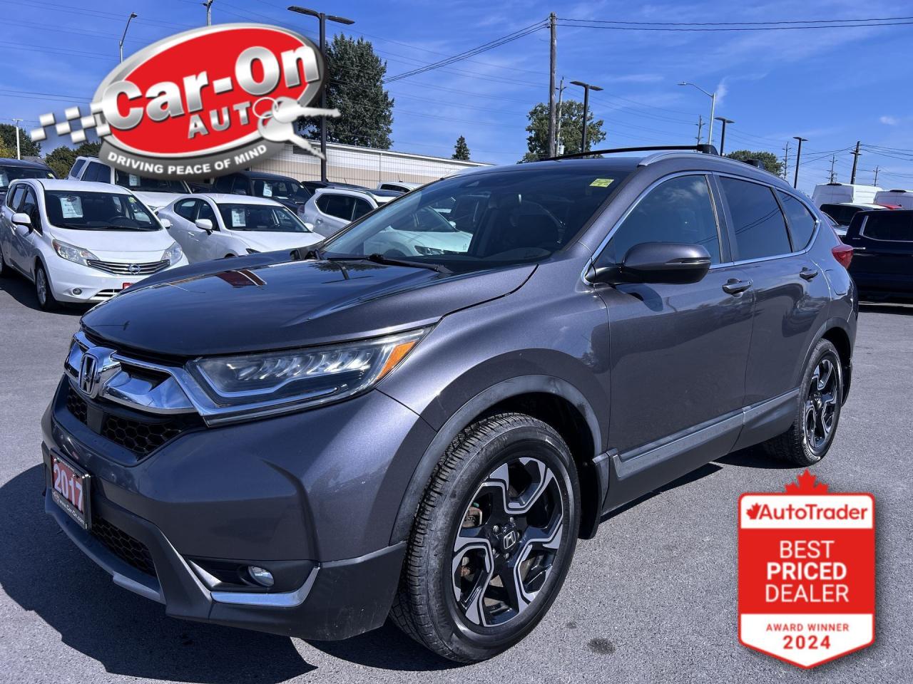 Used 2017 Honda CR-V TOURING AWD | HTD LEATHER | PANO ROOF | CARPLAY for sale in Ottawa, ON