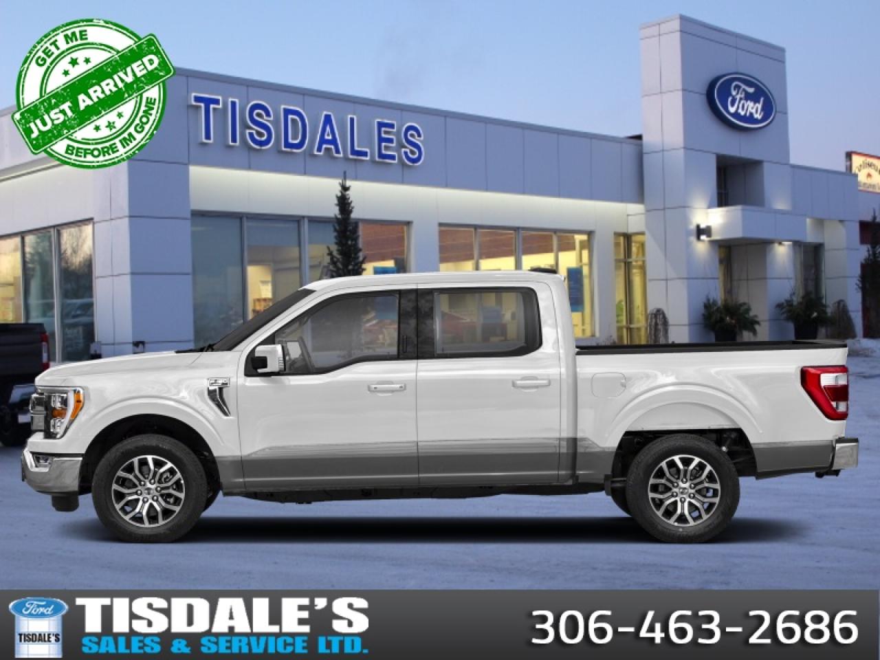 Used 2022 Ford F-150 Lariat  - Leather Seats -  Cooled Seats for sale in Kindersley, SK