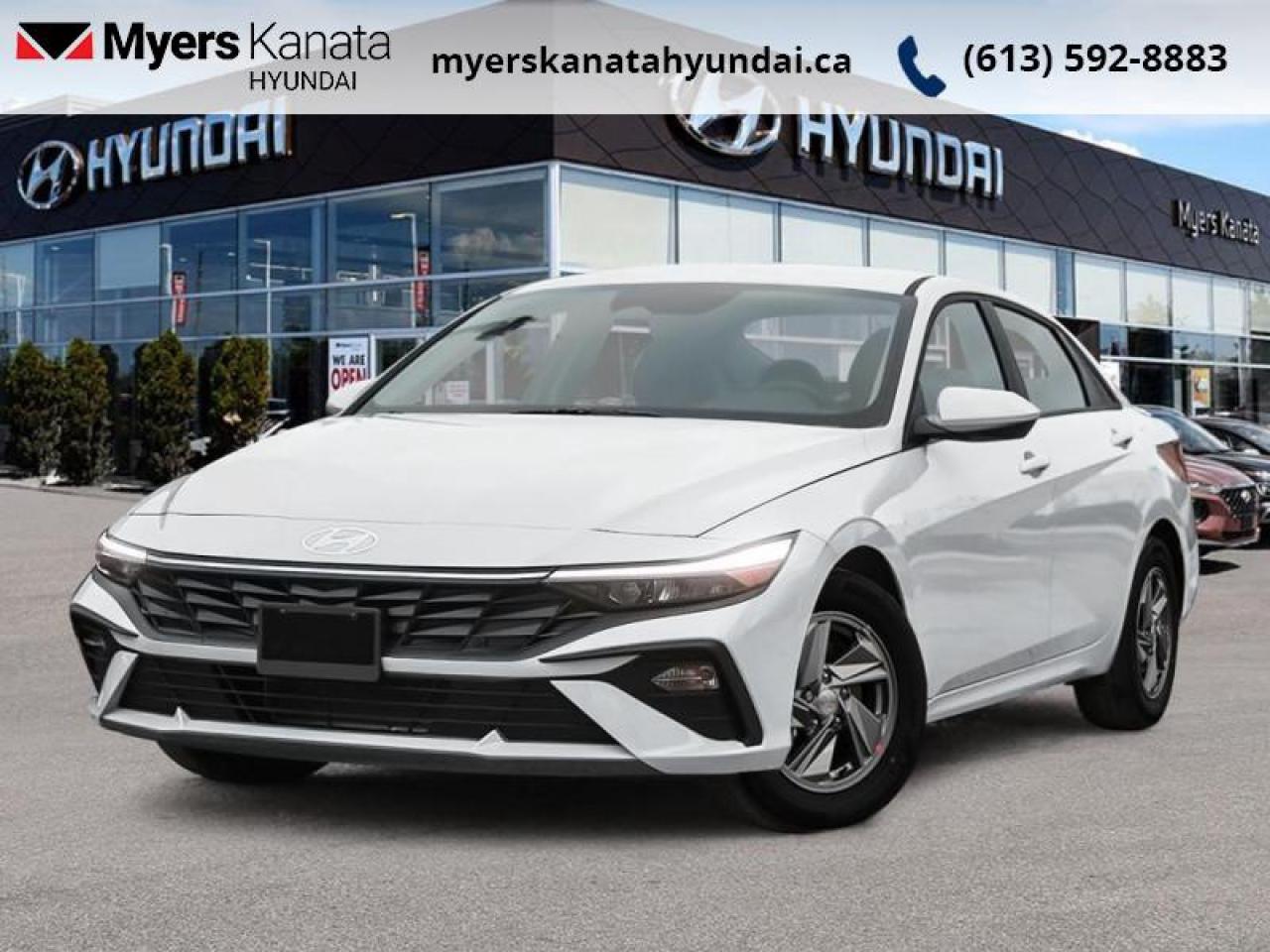 New 2025 Hyundai Elantra Essential   - Heated Seats - $91.84 /Wk for sale in Kanata, ON