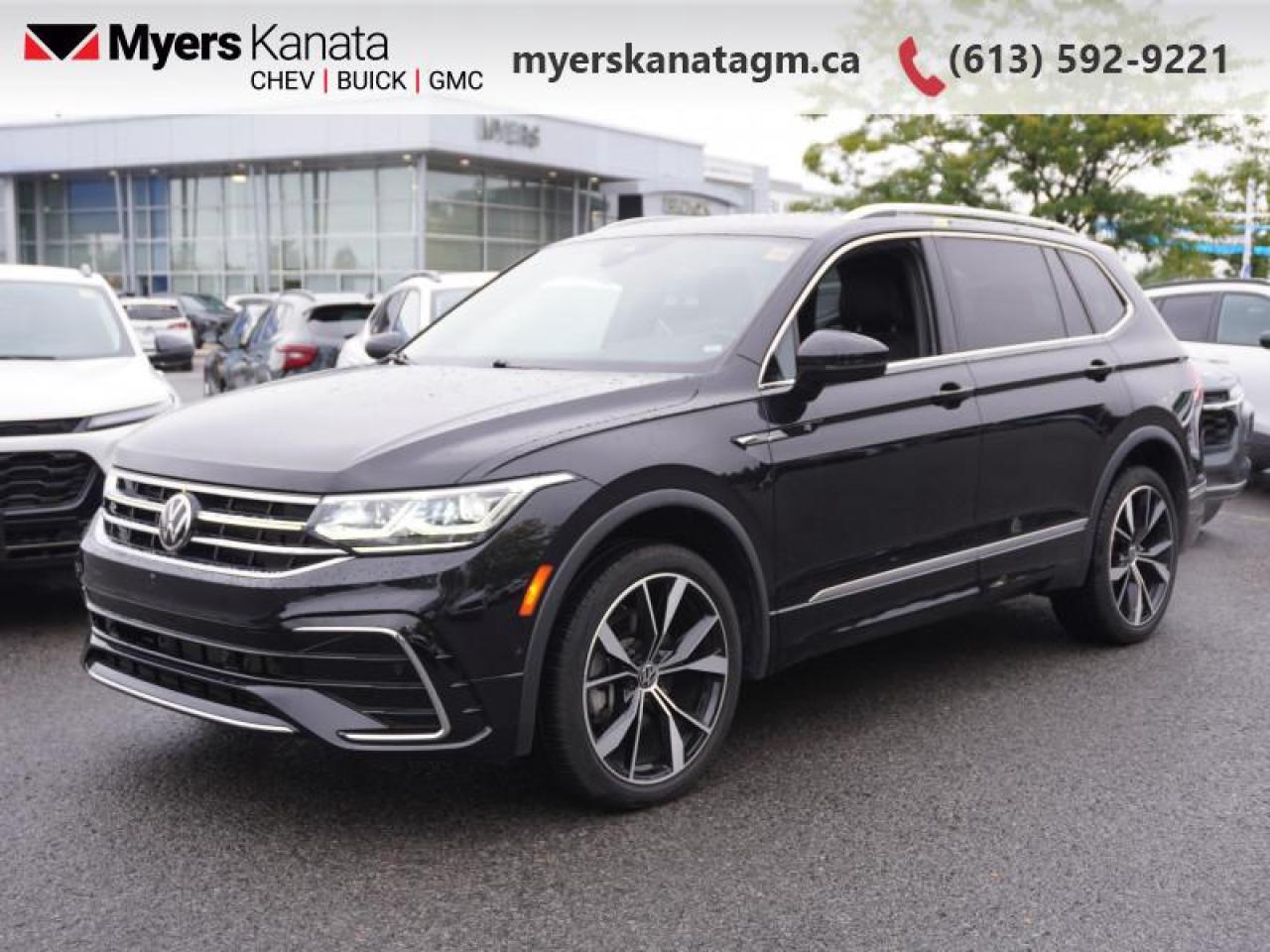 Used 2022 Volkswagen Tiguan Highline R-Line  - Sunroof for sale in Kanata, ON