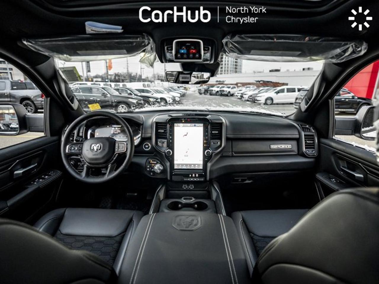 2026 RAM 1500 Sport 5'7'' Box Panoroof  12.3'' screen Tonneau Cover Side Steps 360 Camera Photo