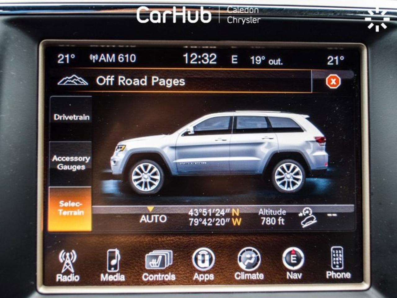 2017 Jeep Grand Cherokee Limited 4x4 Navigation Leather Heated Seats Bluetooth Alloy Rims Photo