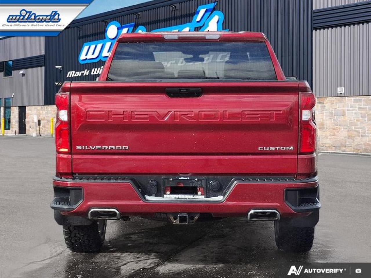 2021 Chevrolet Silverado 1500 Custom Crew 4X4 | 5.3L | Trailer Brake Control | Auto Locking Rear Diff | CarPlay + Android and More Photo3