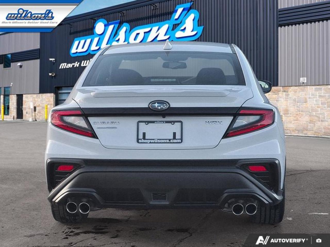 2023 Subaru WRX Sport AWD | Sunroof | 6-Speed Manual | Power Seat | CarPlay + Android | Heated Seats | and More ! Photo