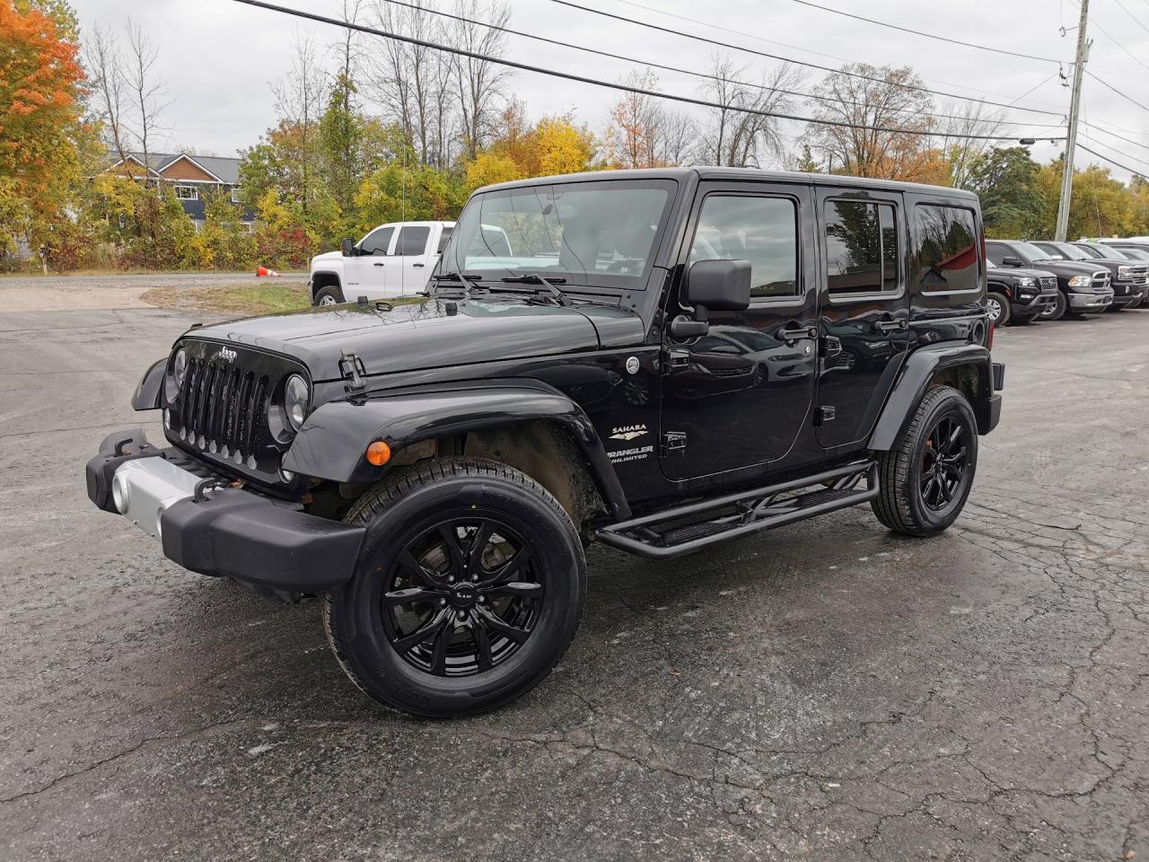 Used 2014 Jeep Wrangler Unlimited Sahara for sale in Madoc, ON