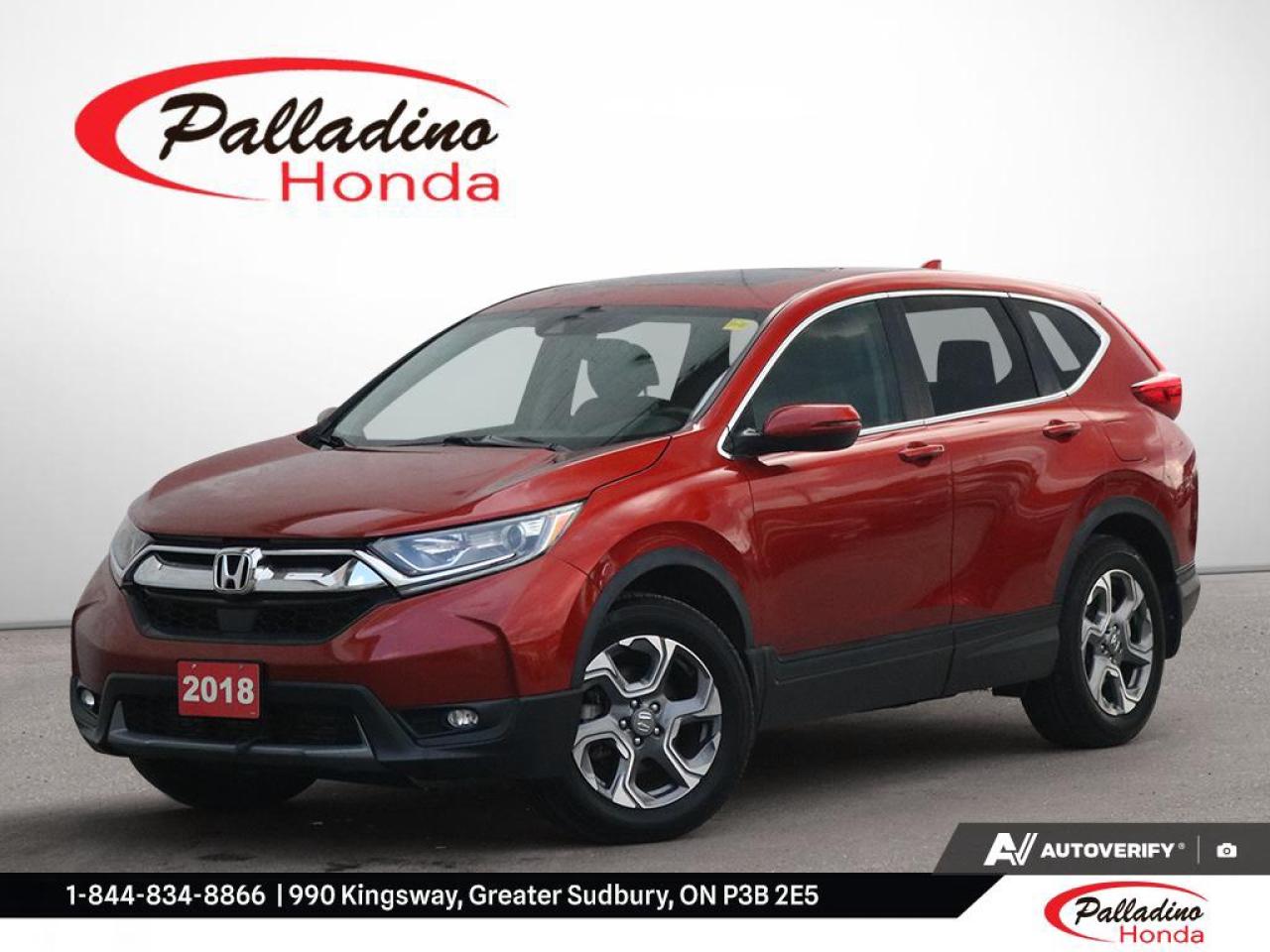Used 2018 Honda CR-V EX-L for sale in Greater Sudbury, ON