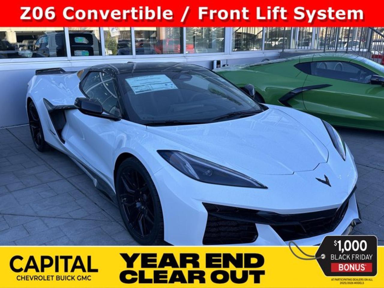 New 2026 Chevrolet Corvette 2LZ Z06 for sale in Calgary, AB