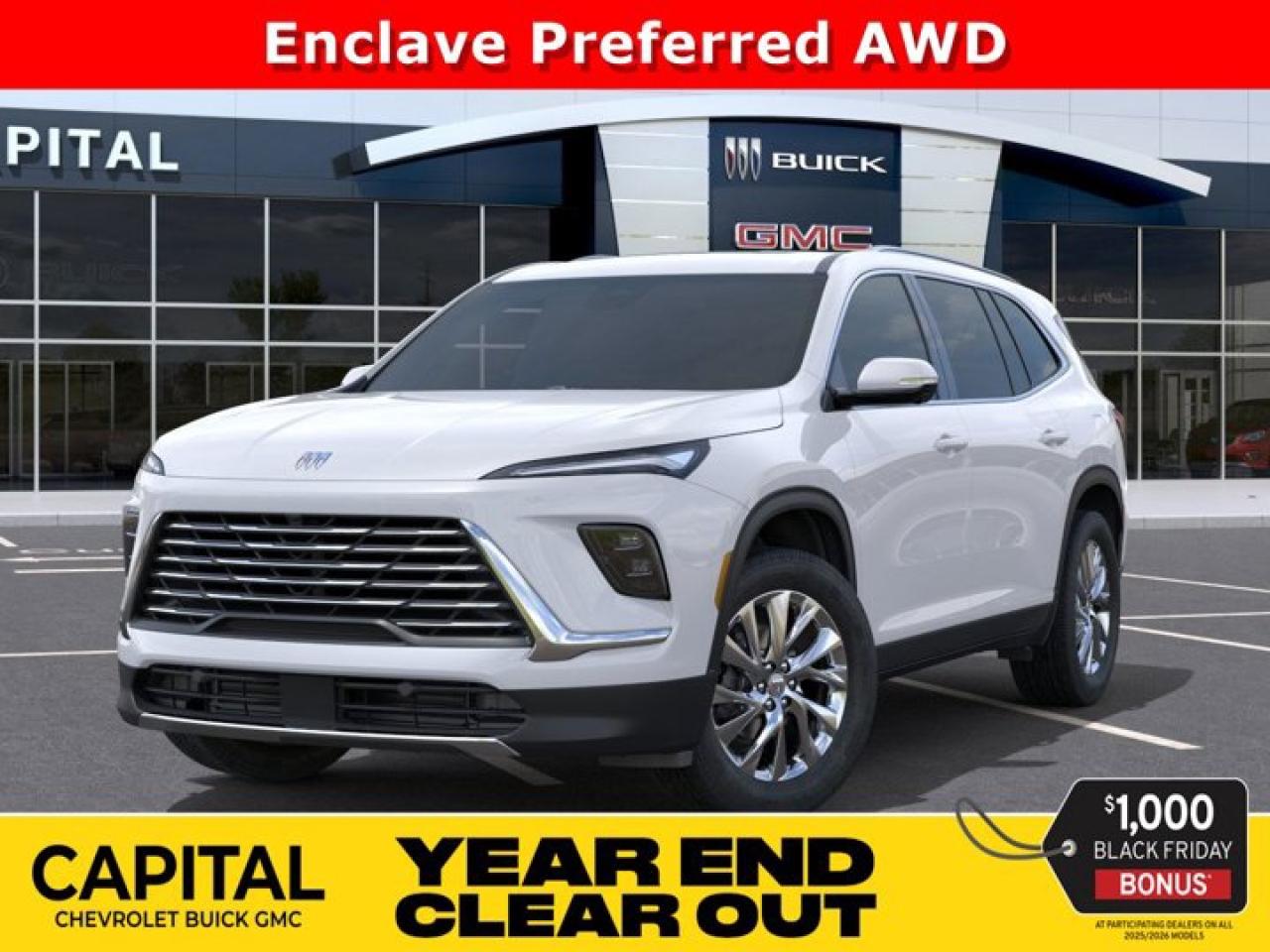 New 2026 Buick Enclave Preferred for sale in Calgary, AB