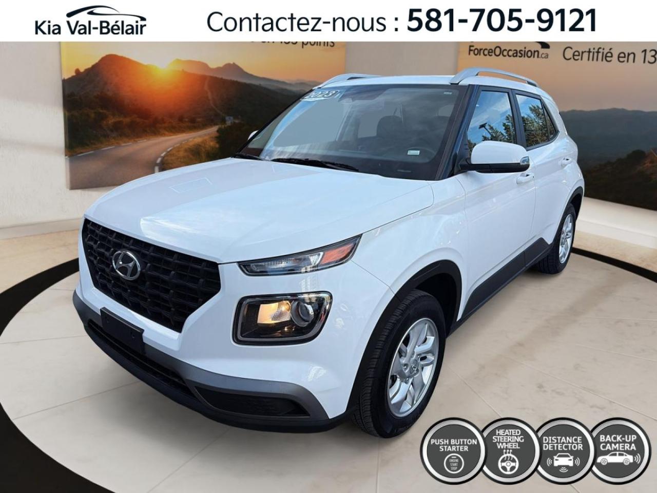 Used 2023 Hyundai Venue PREFERRED *A/C *CRUISE *CAMERA *CARPLAY *SIEGES/VOLANT CHAUFF for sale in Québec, QC