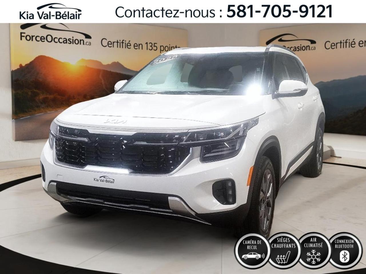 Used 2025 Kia Seltos EX *AWD *TOIT *CUIR *CAMERA *CARPLAY *SIEGES CHAUFF for sale in Québec, QC