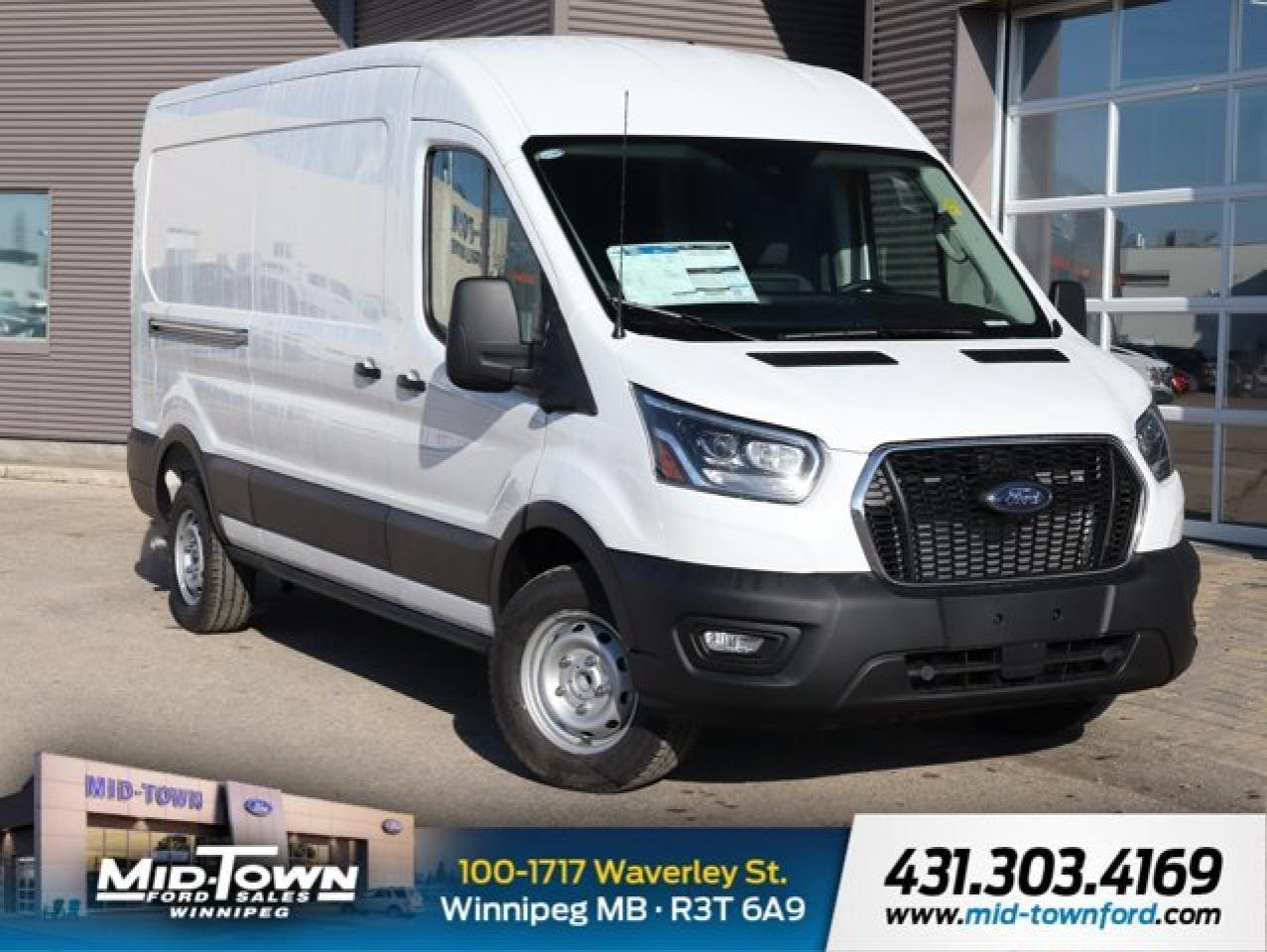 New 2025 Ford Transit Cargo Van Medium Roof | 360 Camera for sale in Winnipeg, MB