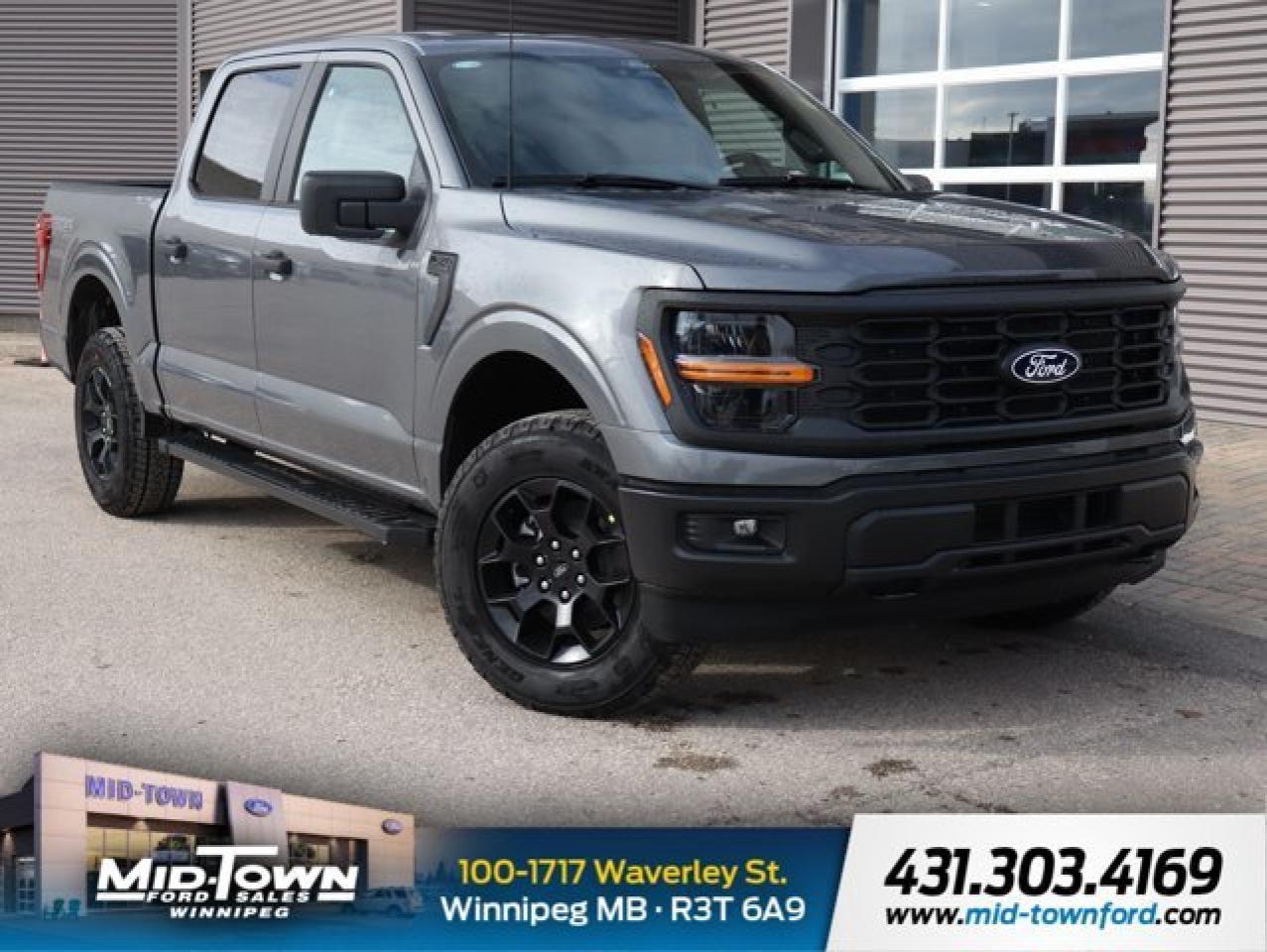 New 2025 Ford F-150 STX | Curve Control | Rear View Camera for sale in Winnipeg, MB