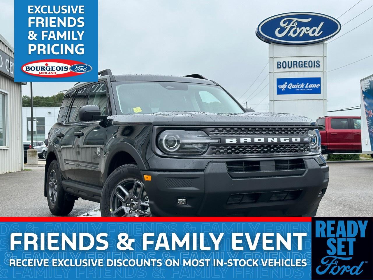 New 2025 Ford Bronco Sport Big Bend 4x4 for sale in Midland, ON