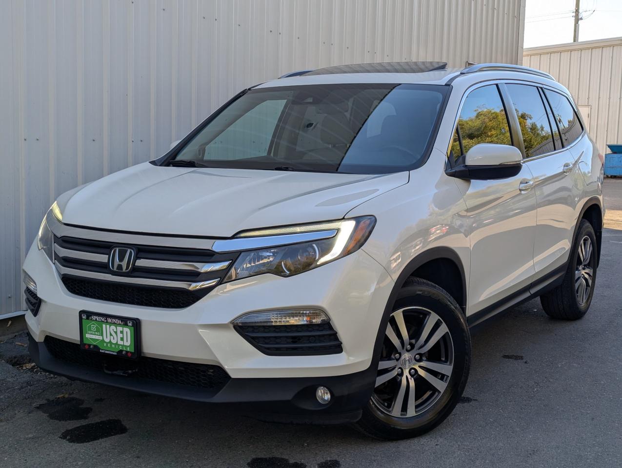 Used 2016 Honda Pilot EX-L Navi $260 BI-WEEKLY - NO REPORTED ACCIDENTS, SMOKE-FREE, LOWER THAN AVERAGE KM'S, LOCAL TRADE for sale in Cranbrook, BC