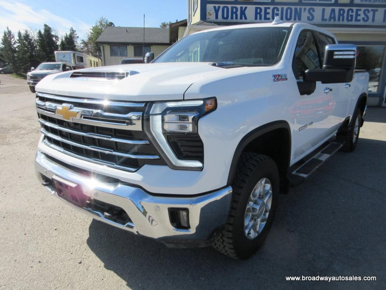 2024 Chevrolet Silverado 2500 3/4 TON LTZ-Z71-MODEL 5 PASSENGER 6.6L - DURAMAX.. 4X4.. CREW-CAB.. 6.6-FOOT-BOX.. LEATHER.. HEATED SEATS & WHEEL.. POWER MIRRORS.. BACK-UP CAMERA..