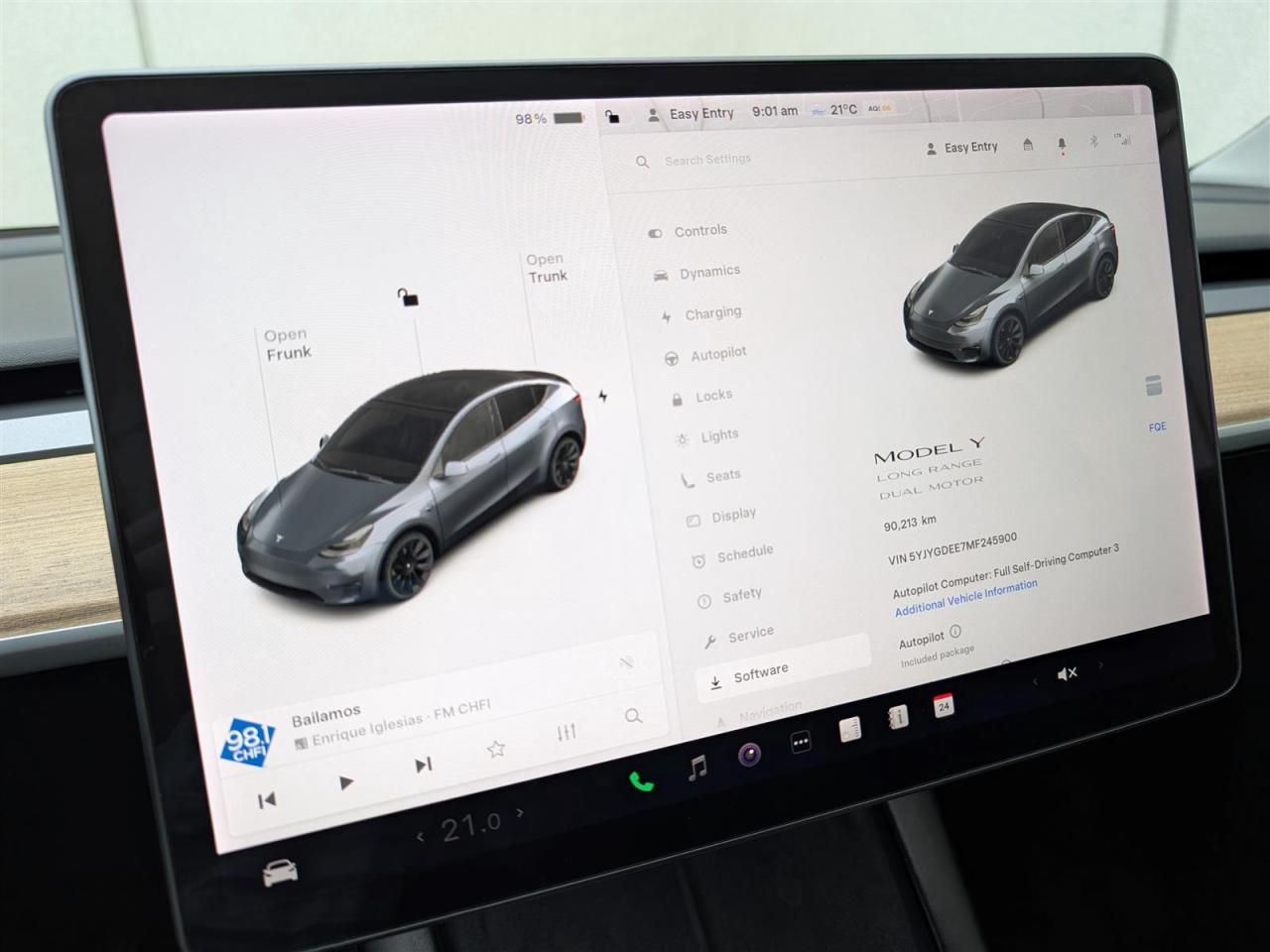 2021 Tesla Model Y LONG RANGE AWD - DUAL MOTOR