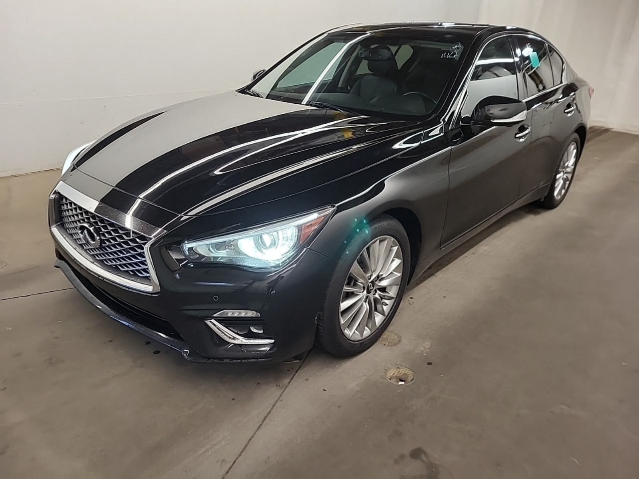 Used 2021 Infiniti Q50 LUXE AWD | NO ACCIDENTS | SUNROOF | BLIND SPOT for sale in Kitchener, ON