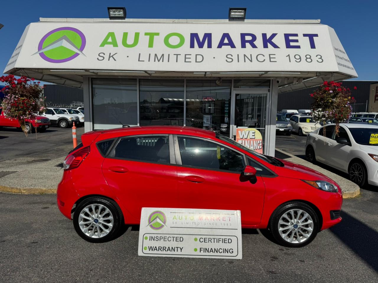 Used 2014 Ford Fiesta SE HATCHBACK 1 OWNER, NO ACCIDENTS! INSPECTED & A WARRANTY! for sale in Langley, BC