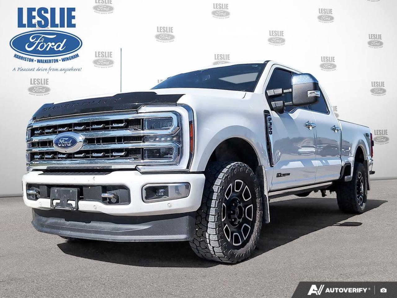 Used 2023 Ford SUPER DUTY F-350 SRW Platinum 4WD Crew Cab 6.75' Box for sale in Harriston, Walkerton & Wingham, ON
